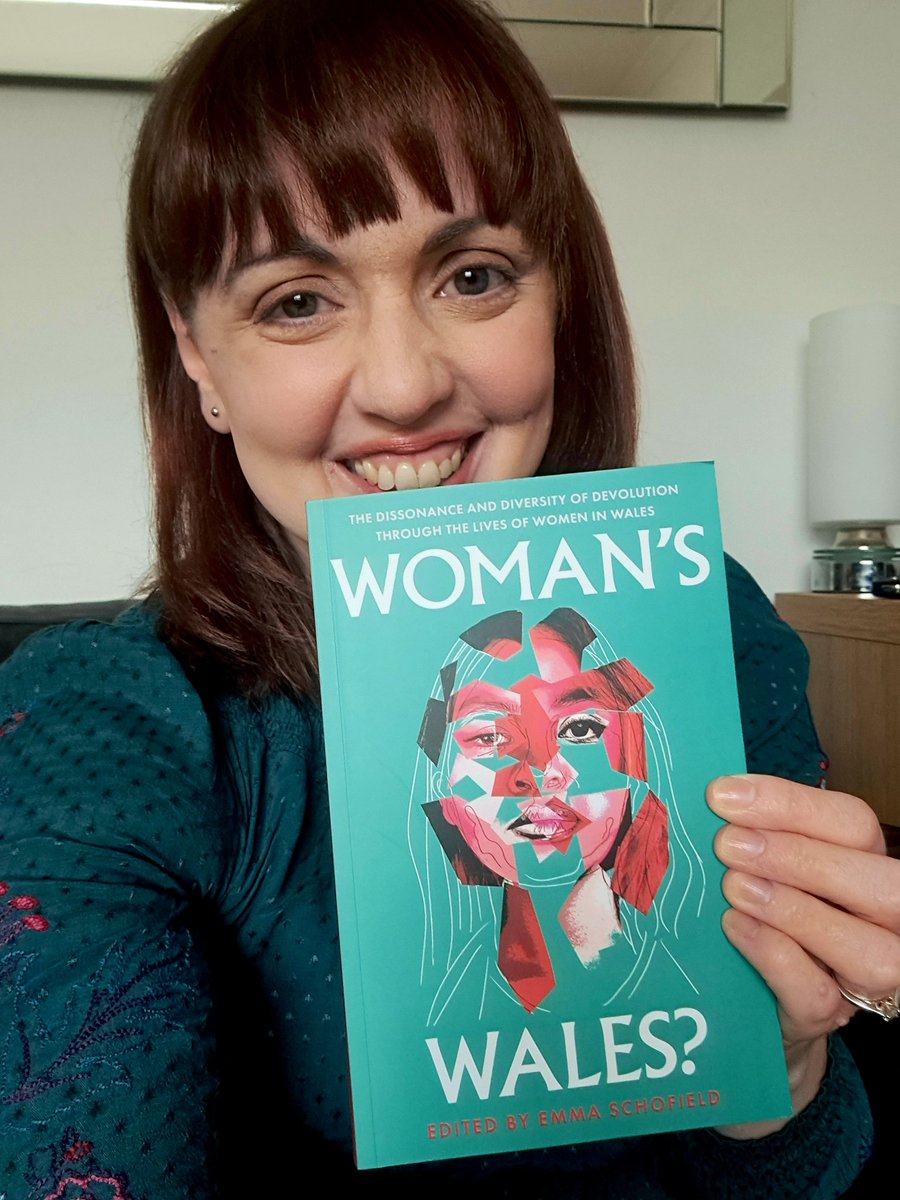 Absolutely over the moon to have an actual copy of Woman's Wales in my hands! Enormous thanks to @parthianbooks & @CarlyCrowbaby for bringing it to life. It's packed with brilliant discussion about what devolution has really meant for women in Wales & is available to pre-order!