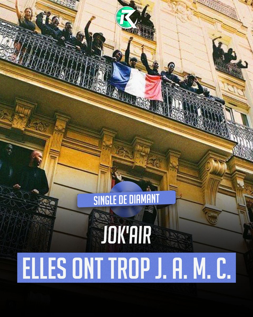 'Elles ont trop joués avec mon coeur' de @jok_daddy est certifié single de diamant 💎 Vous l'avez dosé ce son ?