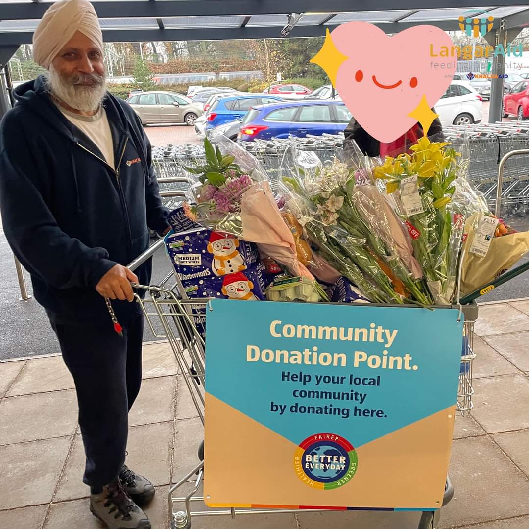 Thank you to @AldiUK for their continuous donations of surplus fresh produce to reduce food wastage and use them to help people in need. Together, we make the world and community better off.

#reducefoodwaste #sticktogether #helpingothers #aldi #langaraid #khalsaaid