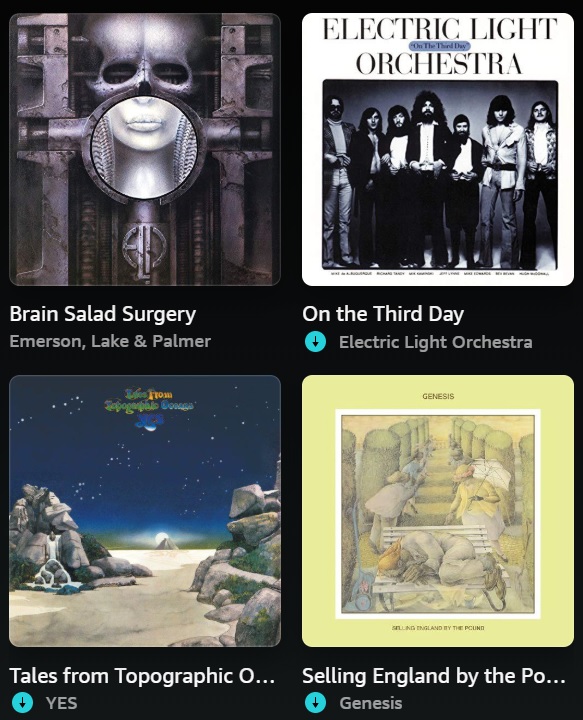 which of these #1973albums do you like most?
🎸 🎶 🎤 🎵 🥁 🎹

#EmersonLakeandPalmer #ElectricLightOrchestra 
#Yes #Genesis