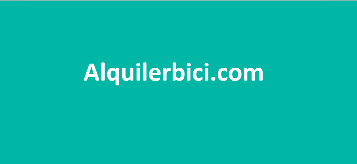 Rent bike dot com in spanish

Alquilerbicis.com

Domain for sale

#alquilerbicis #rentbike #bicis #alquilerbicicletas #bike #bikes #bicicletas #ebikes #alquilerebike #ebike #rentebike