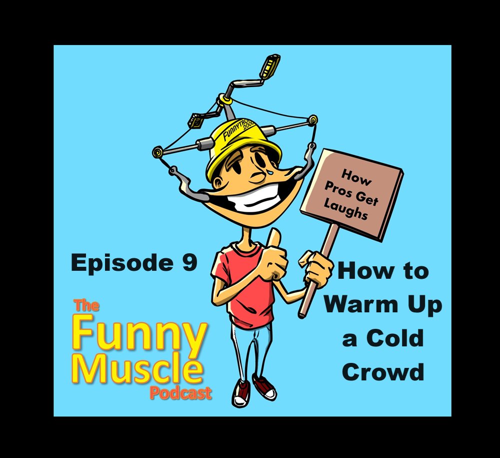 @PurpleOrchidPub Being skilled at warming up a cold crowd is an important skill for a new comic. We walk you through some tactics on how to get an audience’s attention before springing jokes on them. Click to listen: bit.ly/FMPod-9 #humorwriting #laugh #comedian #humor #jokes
