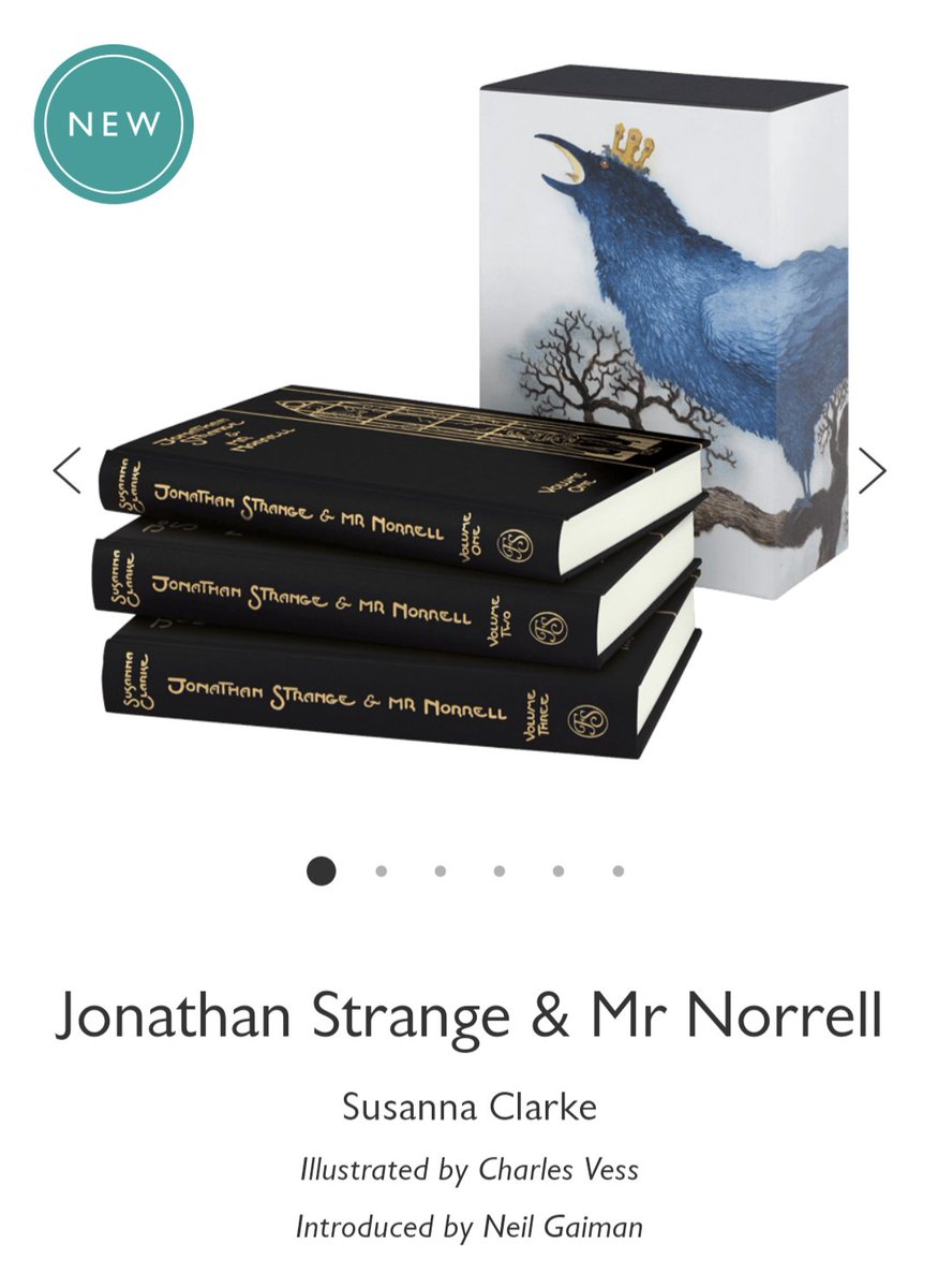 My favorite fantasy novel is getting a @foliosociety edition with an introduction by @neilhimself and Charles Vess illustrations. Looks amazing.