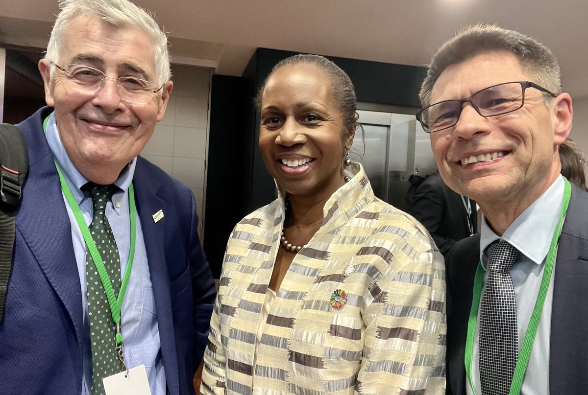 Important catch up with Clementine Nkweta-Salami, UN Resident & Humanitarian Coordinator for Sudan on what more needs to done to address the growing hunger & humanitarian crisis @Concern @Welthungerhilfe @Alliance_2015