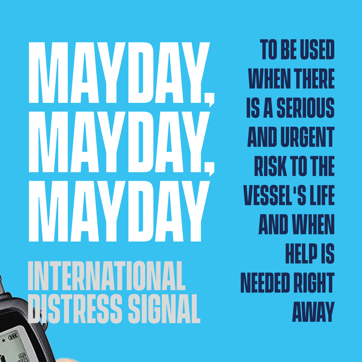 STS_Satellite's tweet photo. When to use URGENCY or DISTRESS call channel during emergency?
Wanna have one? Contact us!

#STS #SatelliteTechnologySolutions #VHF #Mayday #PanPan #Urgency #Distress #Emergency https://t.co/xrDpO7eR2E