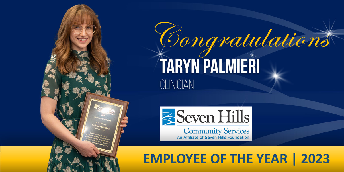 Congrats to Taryn for being SHCS Clinician of the Year! Taryn has shown great innovation in the areas of healthy relationships, community integration and membership, and quality of life goals. We are thankful to have her on our team! #EmployeeoftheYear bit.ly/SevenHillsEOY2…