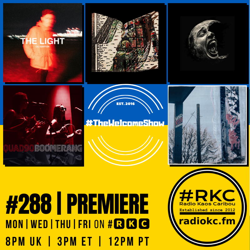 ▂▂▂▂▂▂▂▂▂▂▂▂▂▂ Coming up on #🆁🅺🅲 in #TheWelcomeShow ▂▂▂▂▂▂▂▂▂▂▂▂▂▂ Episode #288 │ PREMIERE ▂▂▂▂▂▂▂▂▂▂▂▂▂▂ @OliBartonUK │ @causedistress │ @sisterenvyband │ Quad90 │ @CastlecombeDriv 🆃🆄🅽🅴 📻 radiokc.fm