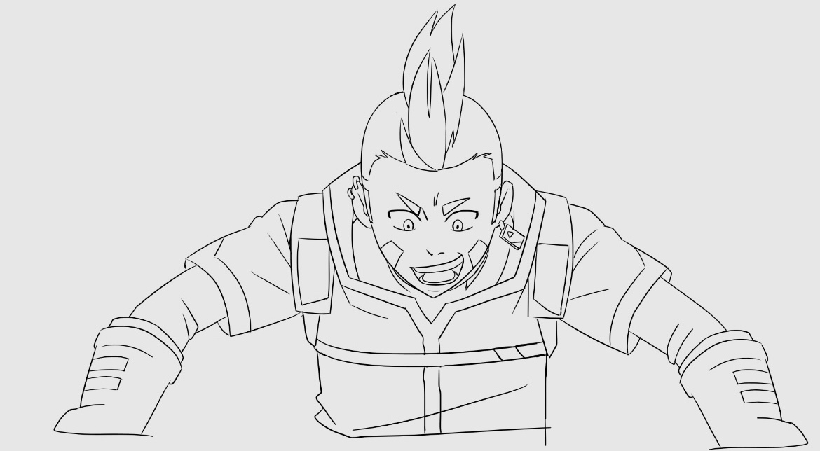 ultimatemech's tweet photo. Zane is excited!! 😆

#anime #manga #scifi #retro #show #tvshow #kickstarter #voiceactor #episodes #storyboard #roughanimation #cleanupanimation #color #effects #mecha #anirevo #newanime #actors #2danime #bgartist #networkshow https://t.co/hYUGJ1zIXd