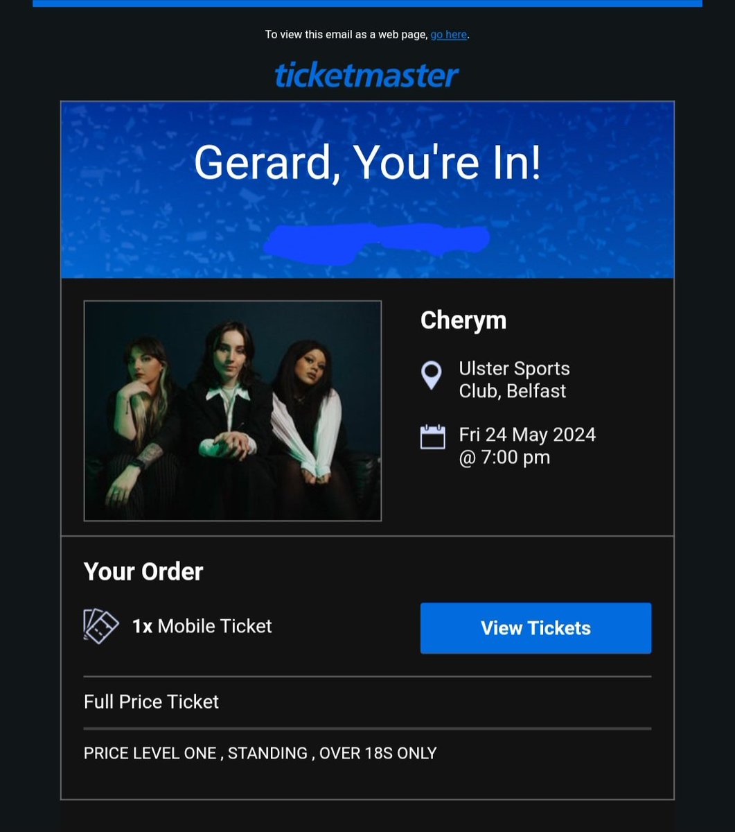 They produced one of the year's best albums, so it's probably about time I finally go see @cherymofficial. Missed the album launch show 'cos I'm a gobshite. That's why pencils have erasers. Or something