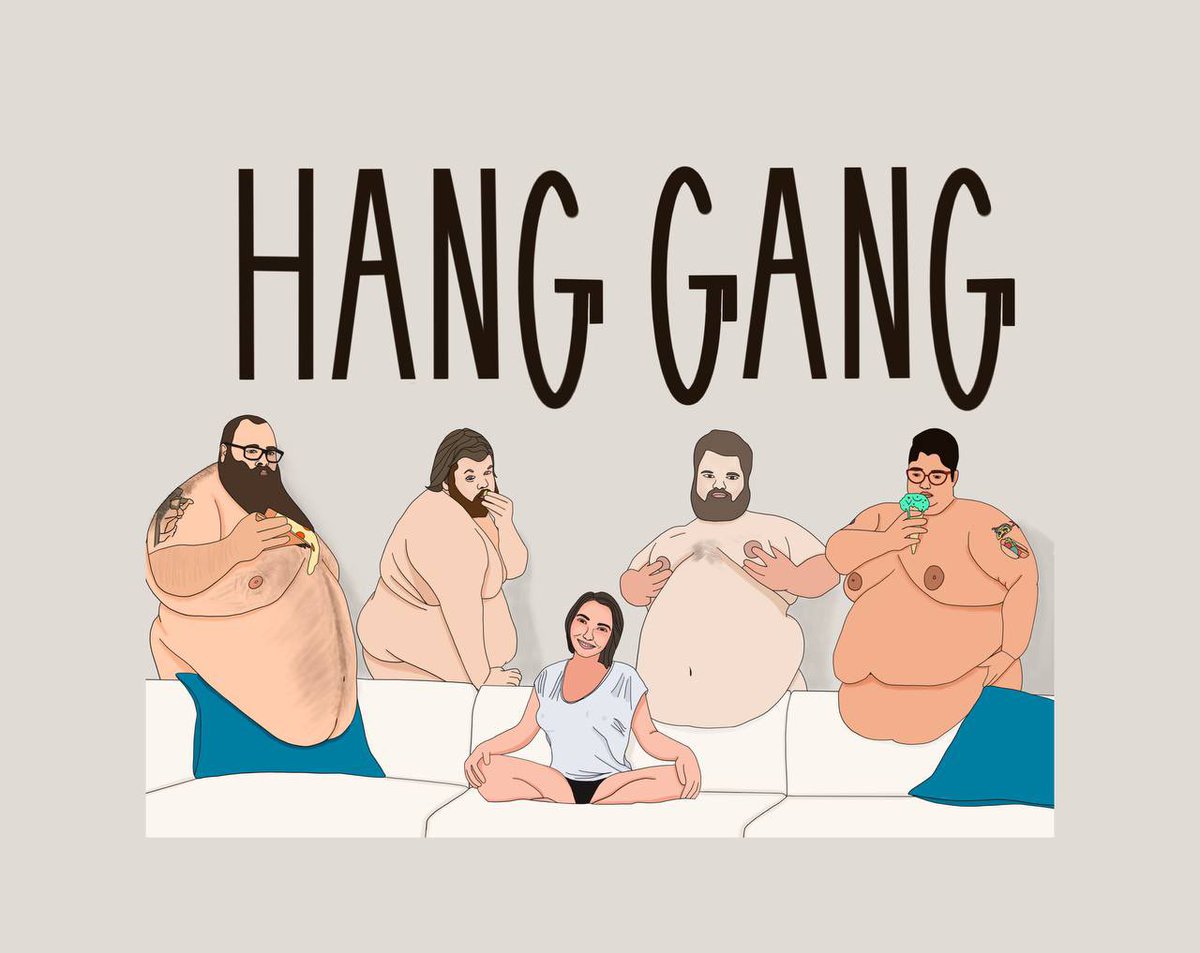 RachelWriggler's tweet photo. Okay you obnoxiously sexy SSBHMs, I would love love LOVE to recreate this image whilst I’m in Vegas, May 7-8th! I’m hoping that I can get @korbendeanbhm, @nsfw_chub_P &amp; @chubjose22231 together at the same time, but I’m gonna need a 4th fella! Who’s in? I may even suck your willy! https://t.co/dDVR6lG56B