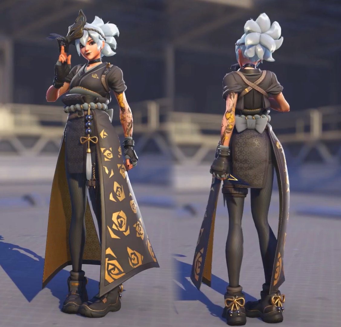 I love everything about the new Kiriko skin 🥺