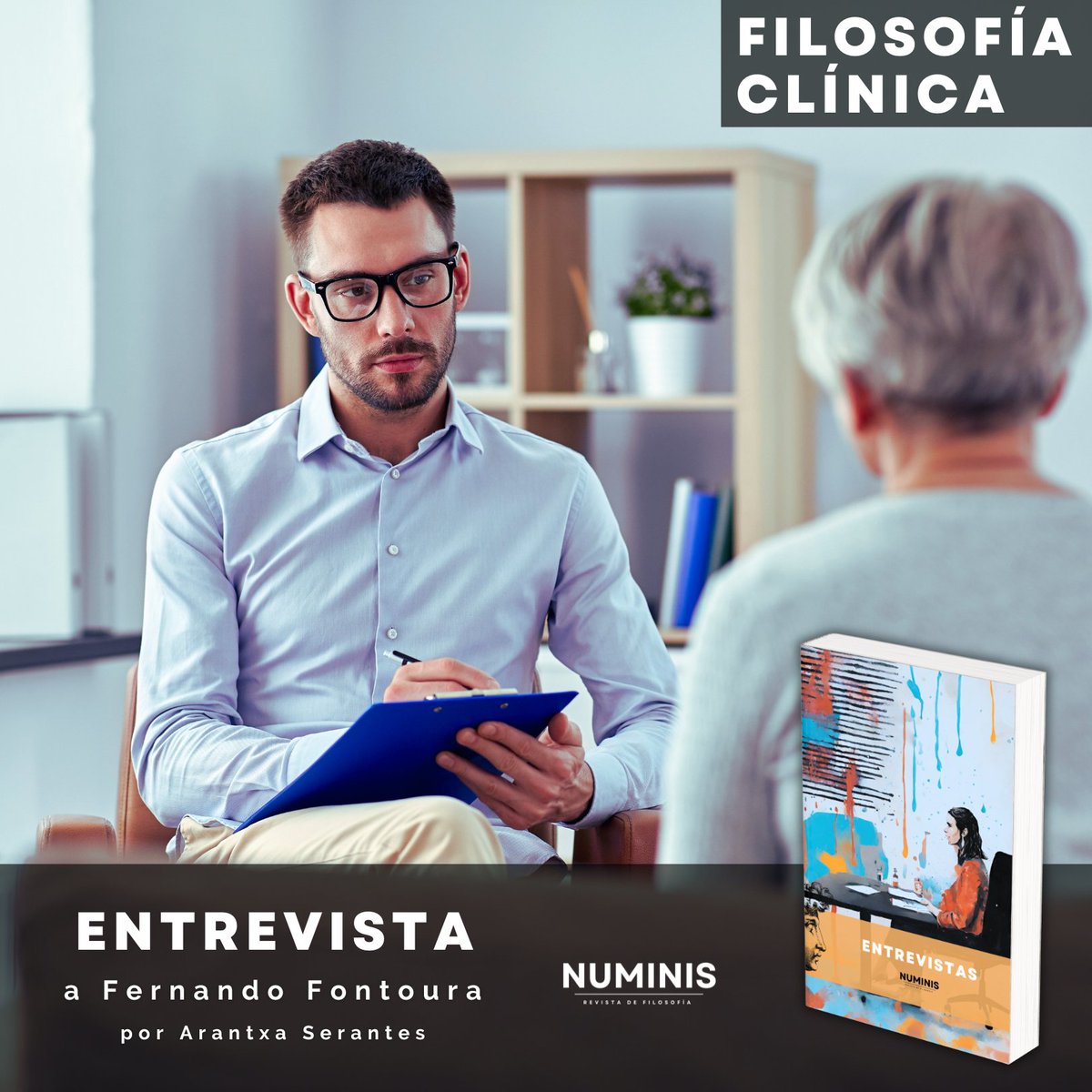 Nueva entrevista sobre FILOSOFÍA CLÍNICA realizada por <a href="/arantxaserantes/">Arantxa Serantes</a> a Fernando Fontoura para <a href="/numinisrevista/">NUMINIS</a> 

numinisrevista.com/2024/04/Entrev…