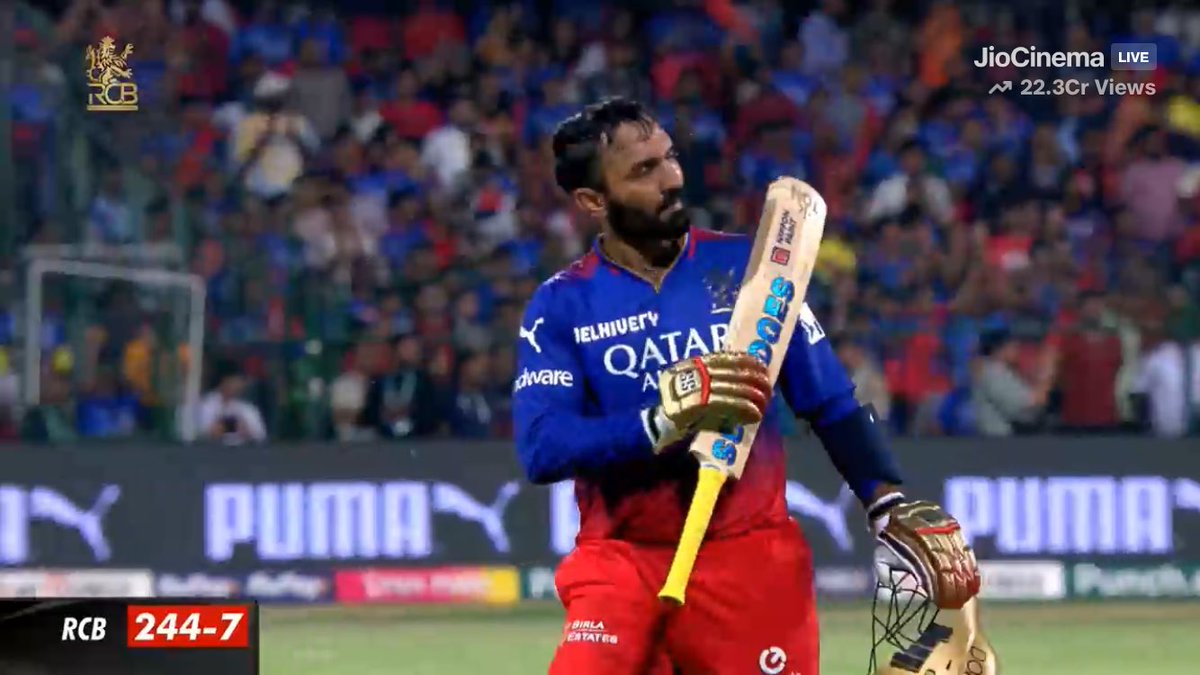 Dinesh Karthik should be the first choice for The T20 World Cup.