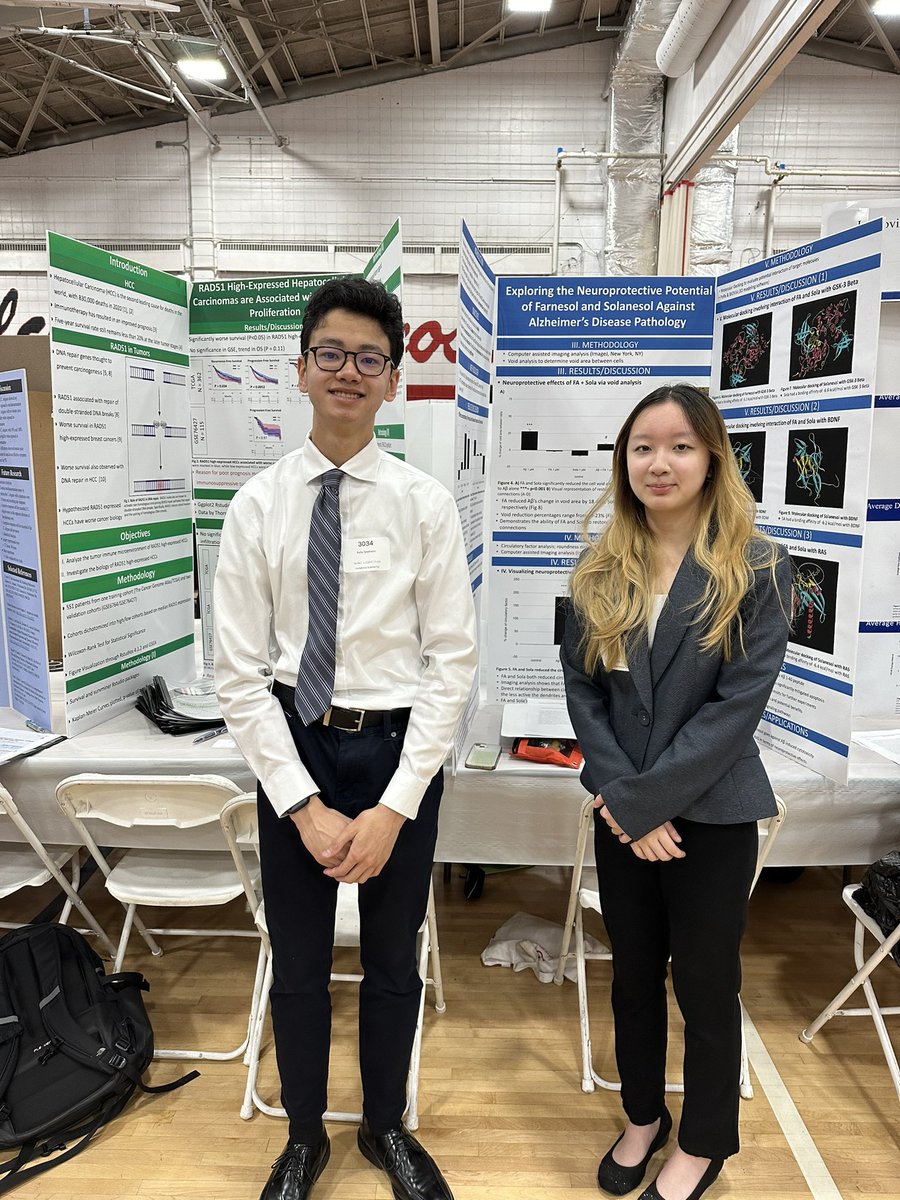 Jericho research team excelling at the WAC research competition yesterday. Great job by all! 🔬🔭🧫