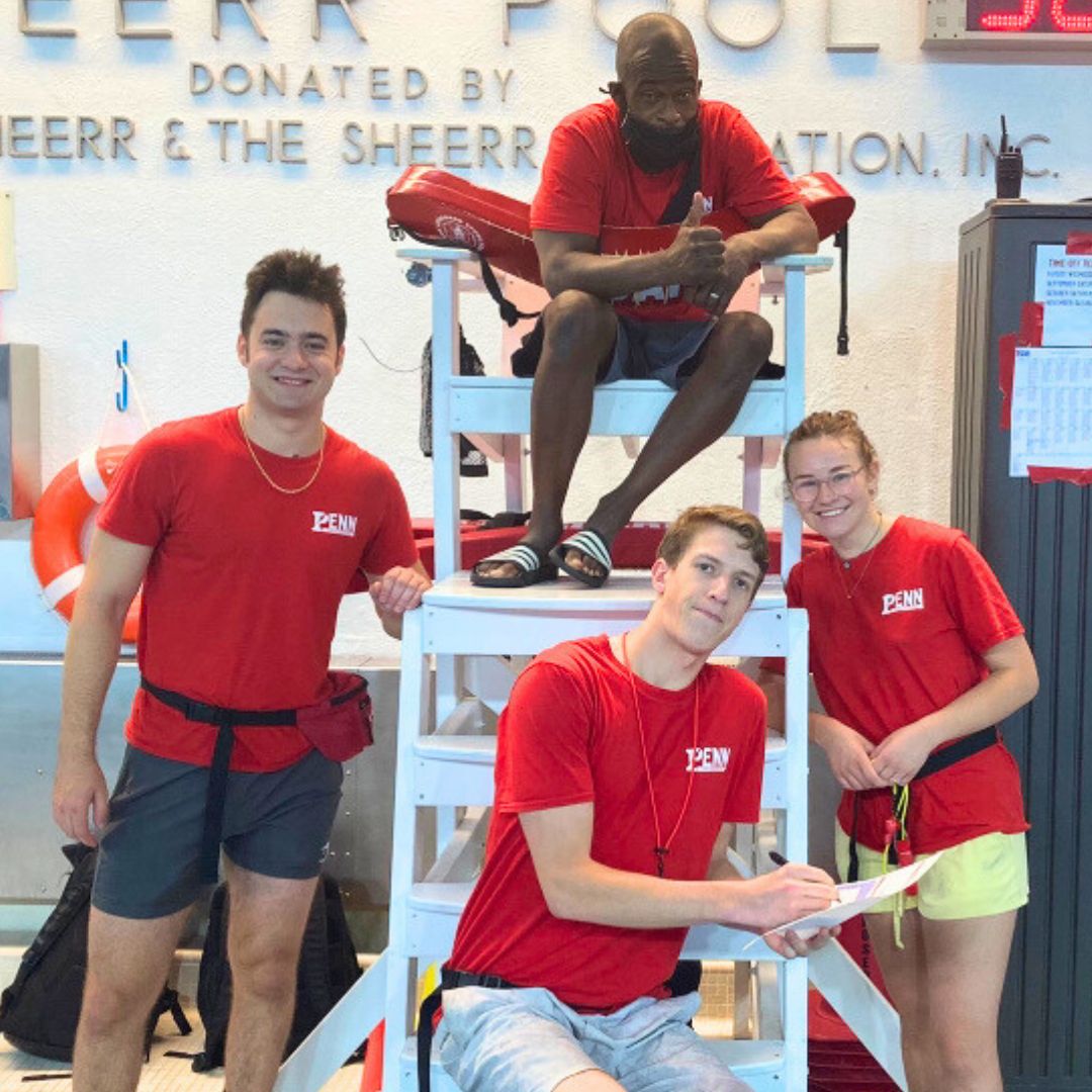 PennCampusRec's tweet image. 🏊‍♂️ Join our lifeguard certification course and make waves in safety. Register now to become a certified lifesaver! Details cam be found here and on the post:

4/25: 5PM-10pm
4/26: 5PM-10pm
4/27: 12PM-5pm
4/28: 11AM-6pm

 #SafeSwim #LifeguardCertification #Swimming
