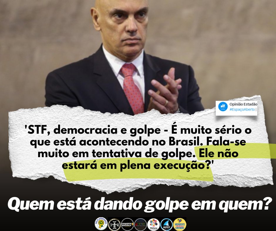 Vamos falar de golpe ? Quem está dando golpe em quem ?