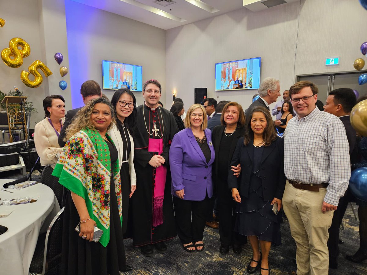 A wonderful evening with His Grace The Most Reverend Francis Leo 🙏