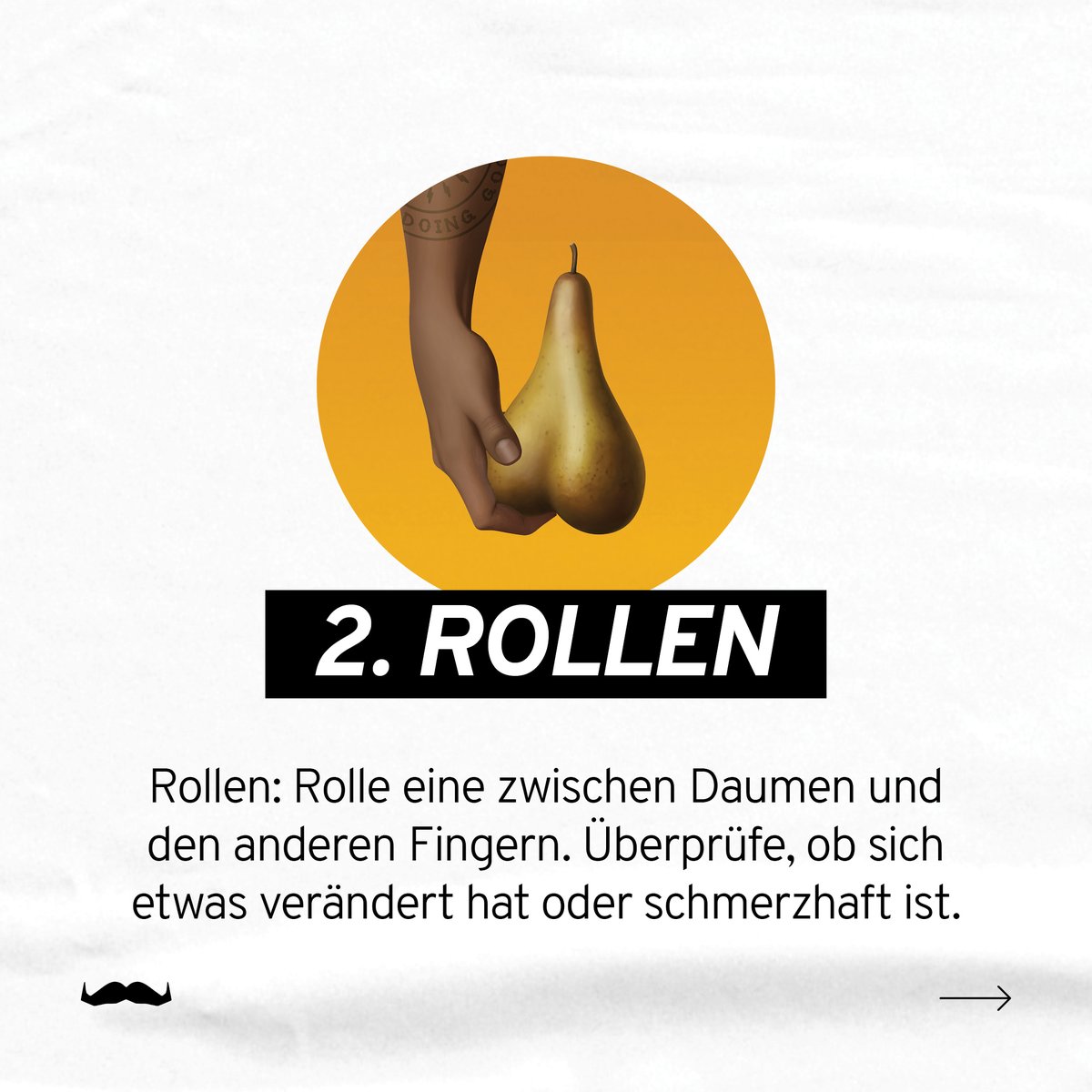 MovemberGER's tweet image. Jede Nuss ist einzigartig. Lerne also deine individuellen Nüsse kennen. 🥜

Wenn etwas schmerzhaft ist, sich verändert oder sich nicht richtig anfühlt, lass es von deinem Arzt untersuchen.

Lerne hier, wie du einen Selbstcheck durchführst ⬇️