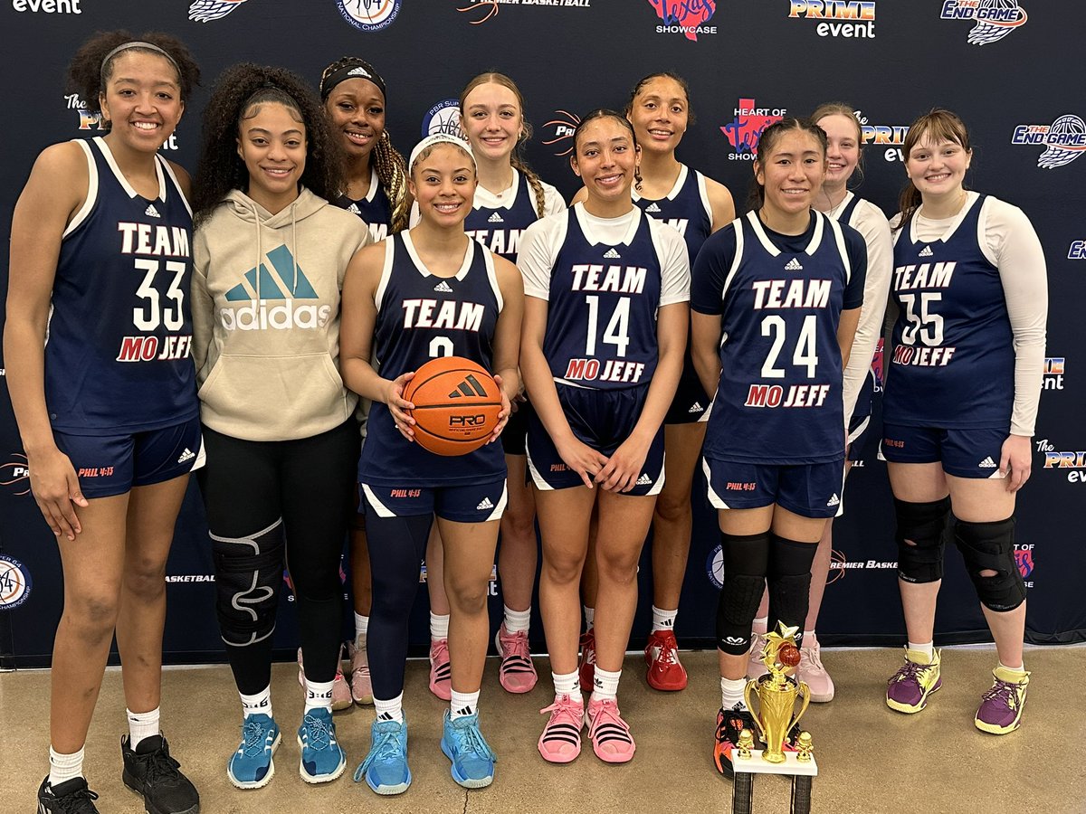Team Moriah Jefferson (@teammojeff_) on Twitter photo Great opening weekend for our Team Moriah Jefferson P24 squads!
Exposure โ <a href="/PBRhoops/">Premier Basketball</a> ๐ฅ๐โผ๏ธ
Team Moriah Jefferson 16U/17U P24 both finished 3-0! ๐๐ฅ
HUGE thanks to <a href="/_BonnBonn/">Moriah Jefferson</a> for stopping by!
Next stop: <a href="/SelectEventsBB/">Select Events Basketball</a> Power 24 session I.๐Frisco, Texas! Great opening weekend for our Team Moriah Jefferson P24 squads!
Exposure โ <a href="/PBRhoops/">Premier Basketball</a> ๐ฅ๐โผ๏ธ
Team Moriah Jefferson 16U/17U P24 both finished 3-0! ๐๐ฅ
HUGE thanks to <a href="/_BonnBonn/">Moriah Jefferson</a> for stopping by!
Next stop: <a href="/SelectEventsBB/">Select Events Basketball</a> Power 24 session I.๐Frisco, Texas!
