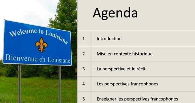 Ma présentation au #Louisiana Center for Research and Education on Languages & Literacies portera sur l'importance d'enseigner les perspectives francophones dans le contexte de la Louisiane (1/2). @ULLafayette @Louisianais @telelouisiane @ONfr_TFO