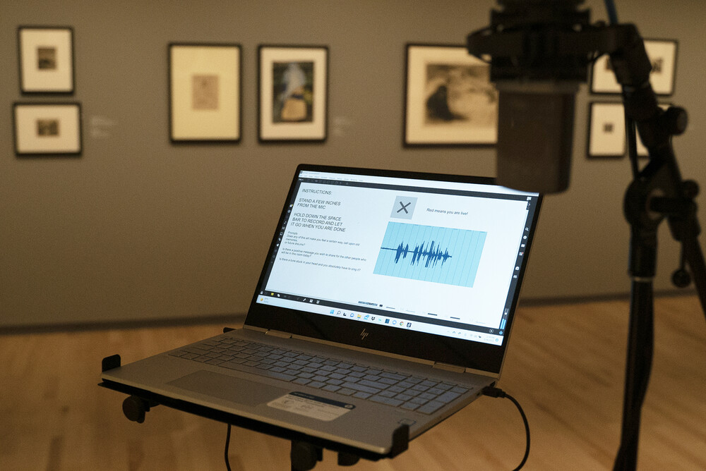 Join us Thurs (4/18) at 1 pm to hear students in Christopher Douthitt’s course “Laptop Music” in the Department of Music perform their final projects in Museum galleries 🎶💻🎶 Free and open to the public; co-sponsored by @wustlmusic More info: loom.ly/GuCGLUo
