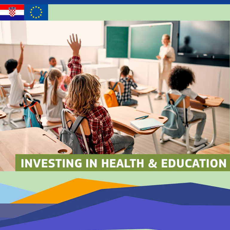 #Cohesion Policy is modernizing the health & education systems all over 🇭🇷 with: 📌Almost 1.400 primary health care providers supported 📌1.321 schools involved in digital education 📌Over 180.000 students & nearly 60.000 teachers benefitting from new ICT equipment
