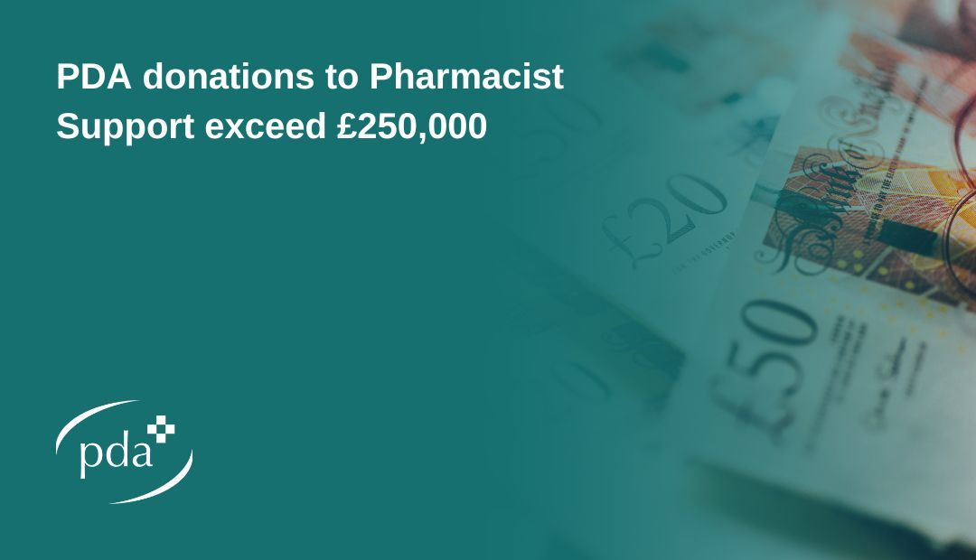 Every year we donate £1 per member to @PharmaSupport. Since 2017, we have committed to making this contribution on an ongoing basis to support the work of the charity and can reveal that these donations now exceed £250k. Learn more: buff.ly/4d8nj4C