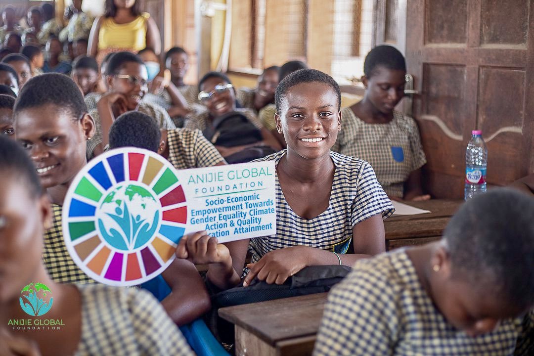 AnijieGlobal's tweet image. @AnijieGlobal , our mission of empowering lives, one at a time has been our driving force since 2019. 

Visit our website, anijieglobalfoundation.org, to learn more about our work.

#AnijieGlobalFoundation #ClimateAction #QualityEducation #SDGs #GenderEquality #AgentsofChange