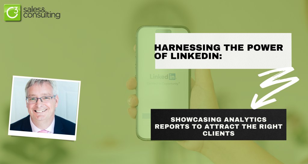 Take a look at our article - Harnessing the Power of LinkedIn: Showcasing Analytics Reports to Attract the Right Clients.  Make sure you click the link - c3sales.co.uk/harnessing-the…
#LinkedInAnalytics #DataDrivenMarketing #ClientAttraction #SocialMediaInsights #C3Sales