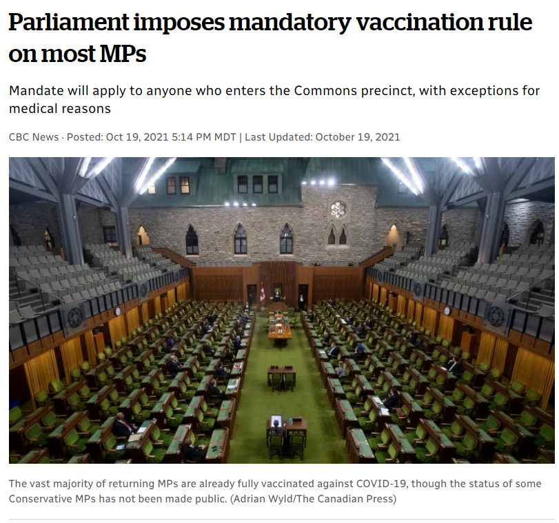 Why aren't there more members of parliament pissed off that they were forced into the jabs?