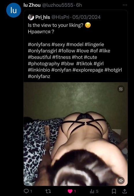 If you repost my videos like that, then I can stalk your profile and comment something. 🤣 Try it https://t<a href="/tag/lingerie"class="tags"><span>#lingerie</span></a><a href="/tag/love"class="tags"><span>#love</span></a><a href="/tag/model"class="tags"><span>#model</span></a><a href="/tag/fitness"class="tags"><span>#fitness</span></a><a href="/tag/cute"class="tags"><span>#cute</span></a><a href="/tag/follow"class="tags"><span>#follow</span></a>