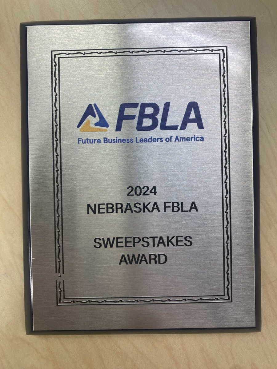 The chapter also was awarded the Sweepstakes Award for all of its outstanding work throughout the year!