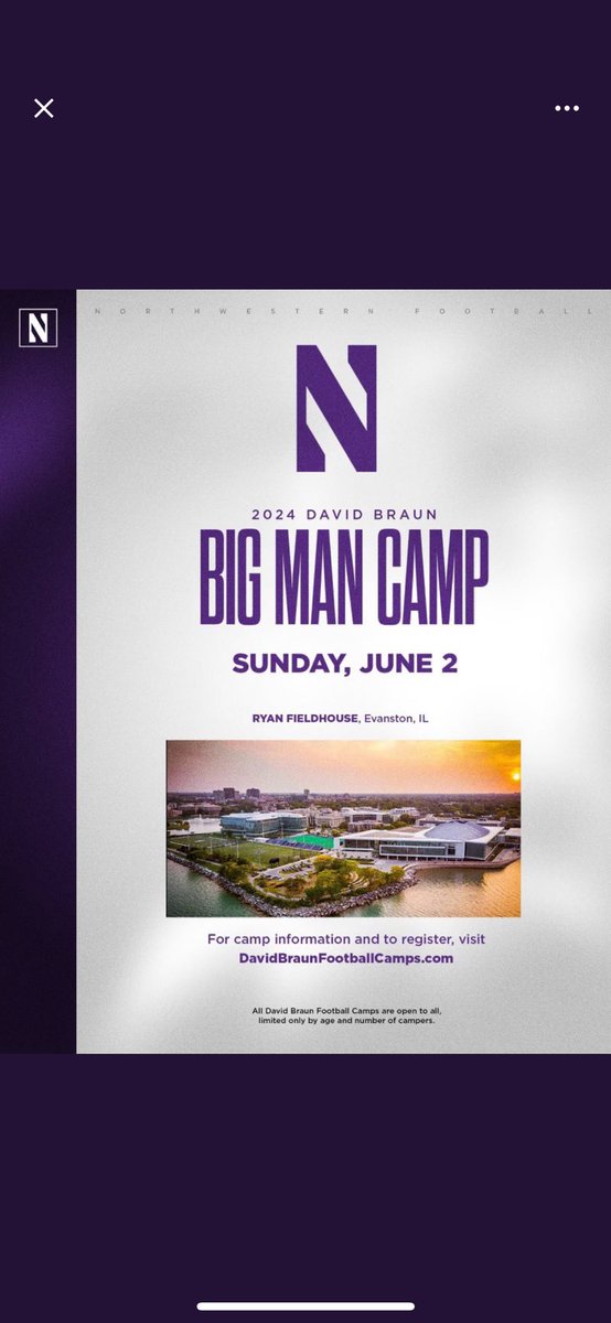 SchreindlAustin's tweet photo. Thank you for the camp invite can't wait to complete.@Coach_Klink @MJ_NFLDraft @PrepRedzoneWI https://t.co/MpFjEy4gMA