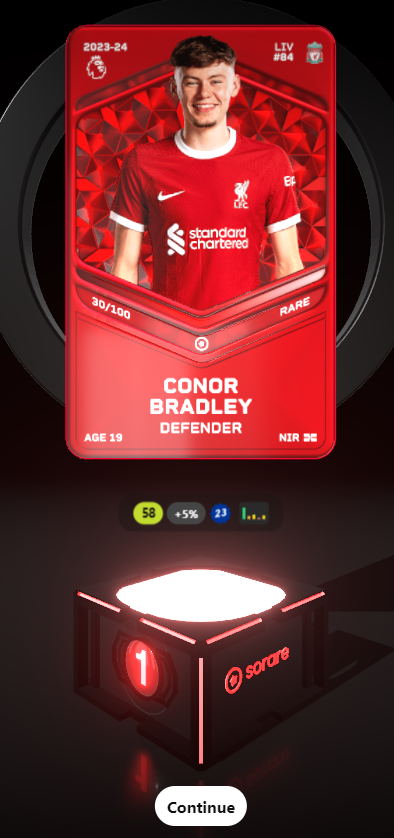 FGR_Trader's tweet photo. First card from a box from the ~30th attempt, and what a reward it is 😍 https://t.co/Jq5btiFiK2