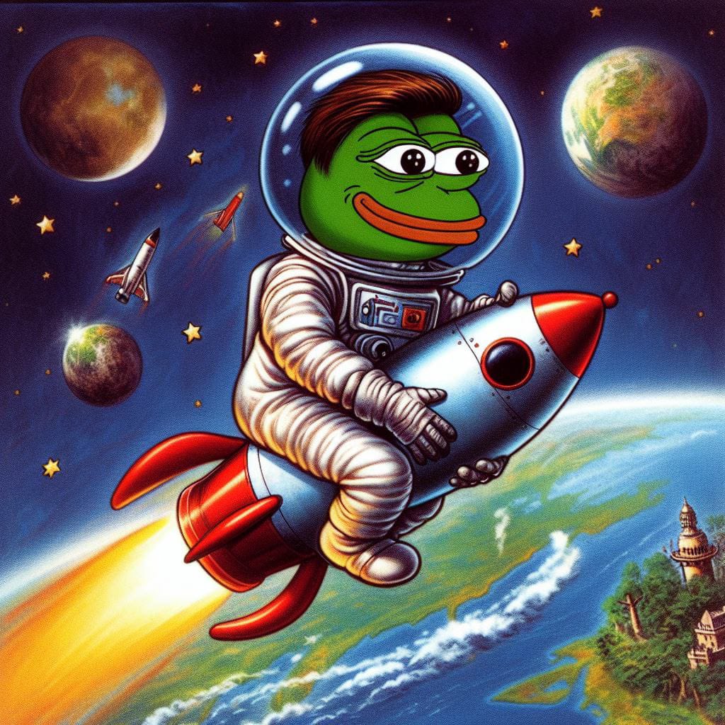 raymonde12905's tweet photo. @TheAlphaMadara @Conan_erc_20 @RickrolledPepe for sure! And guess what? You’re still early https://t.co/vRmFLJP3mj