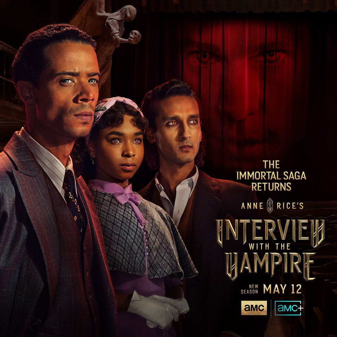 ‘INTERVIEW WITH THE VAMPIRE’ season 2 debuts on AMC and AMC+ on May 12.