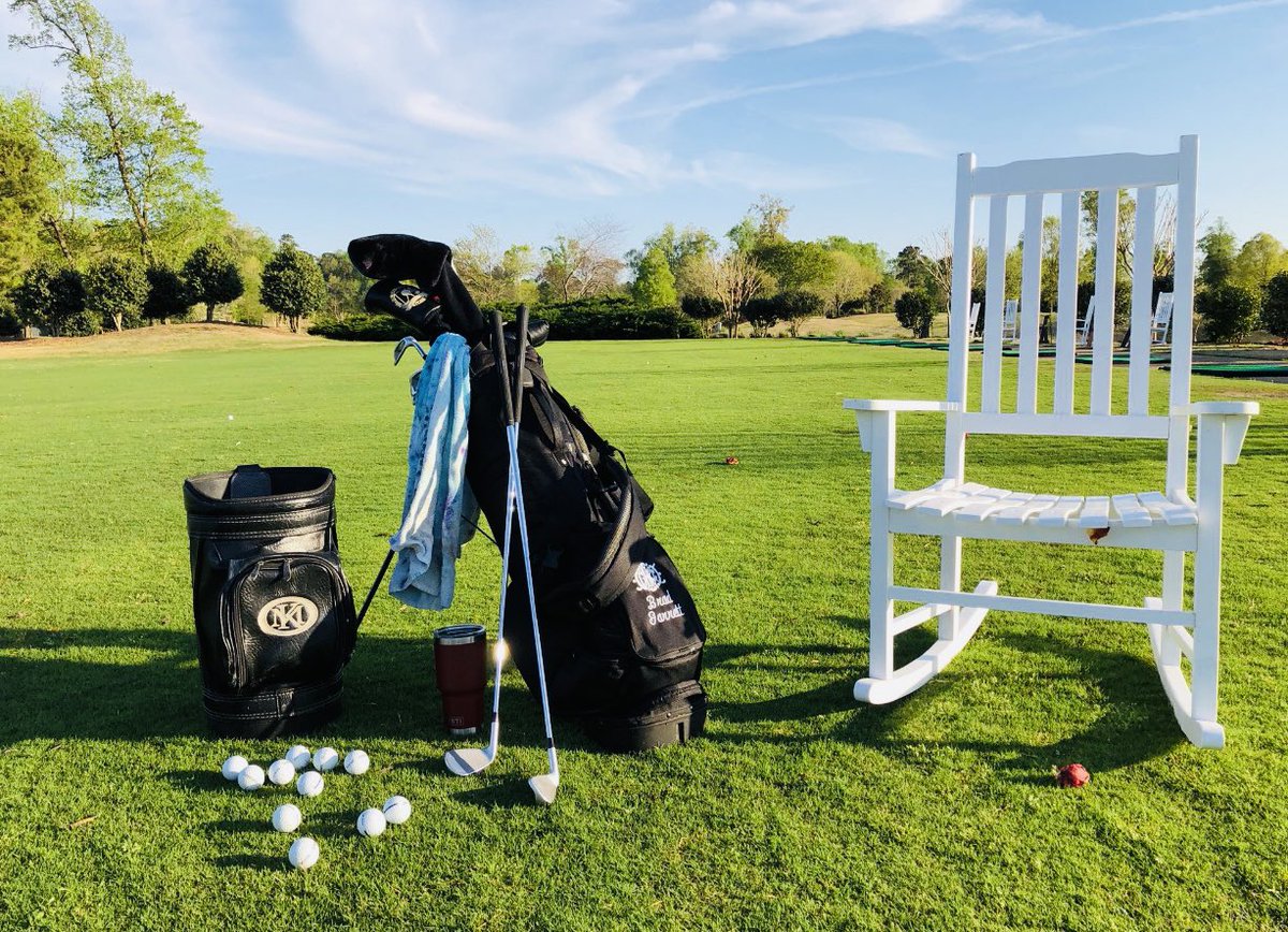 TheBG_Show's tweet photo. Since I was kid that first session on the range after the #Masters my swing always feels so fxcking good  #42R #GolfisCool https://t.co/V3FcLGAhel