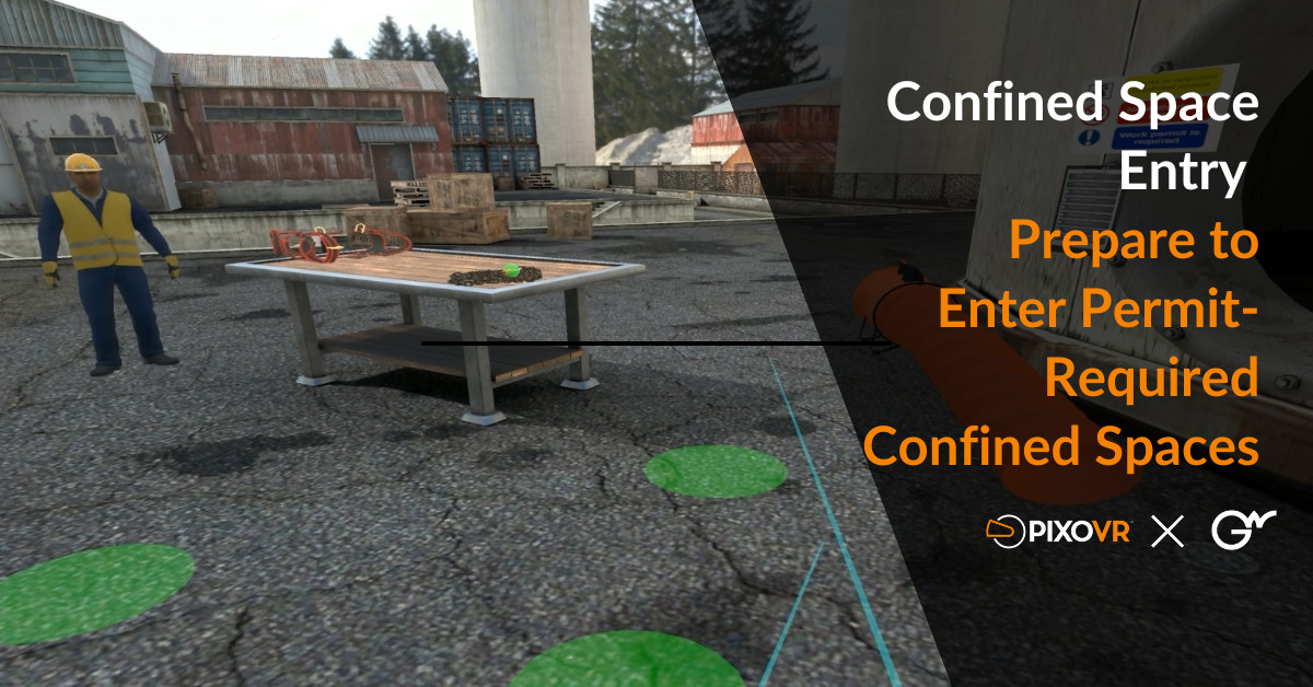 Confined Space Virtual Reality Training Is a Safer and More Effective Way to Train Employees. Learn the Warning Signs, of Entering a Confined Space and How to Work With Your Colleagues to Make Work Safer - PIXO VR pixovr.com/vr-training-co…