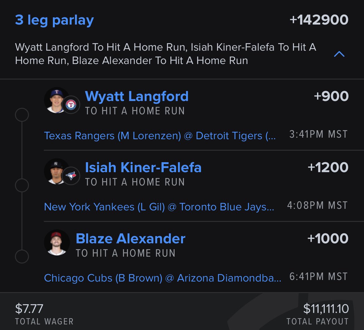 plusmoneymagic's tweet photo. ➕💲🪄
#GamblingX #GamblingCommunity #GamblingTwitter #lotto #dingers #yabos #homerun #parlay https://t.co/xWFE8HWPGy