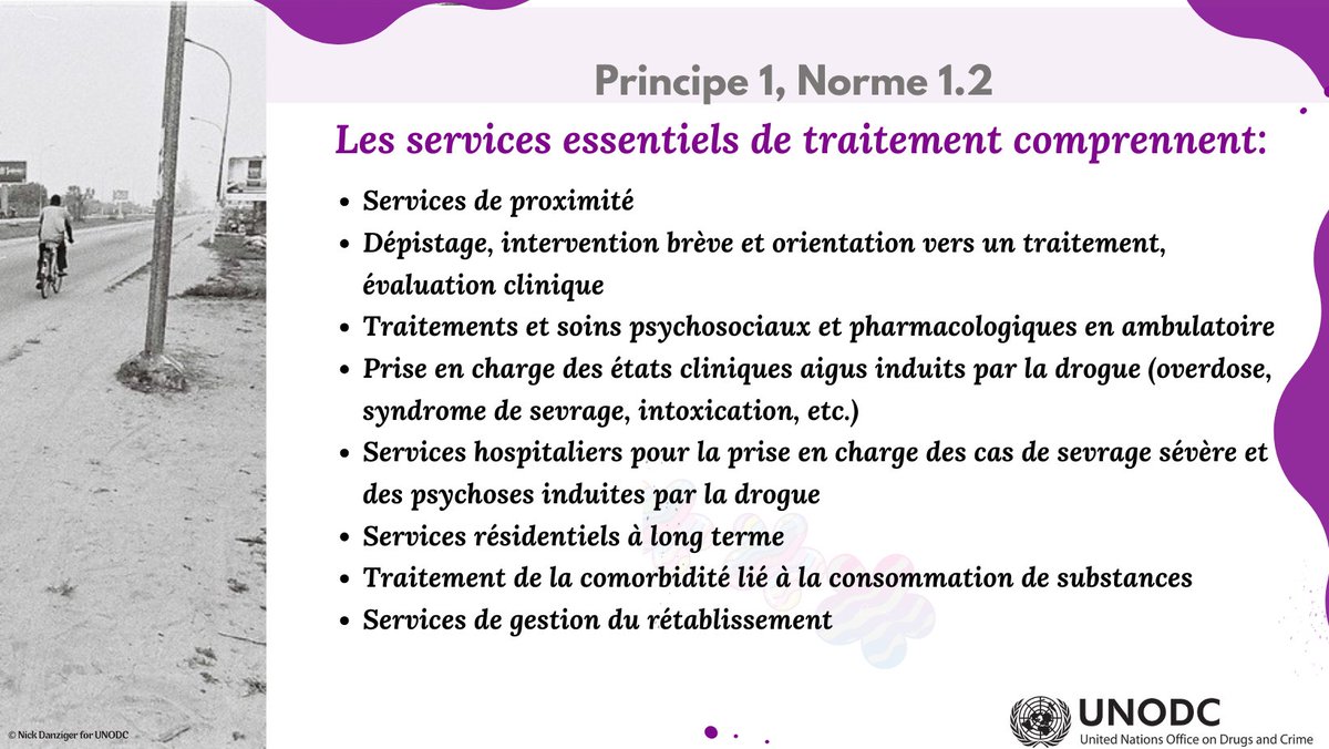 #LeSaviezVous 🧐 Il existe des services essentiels pour le #traitement des #troubles liés à la #consommation de #drogue rb.gy/7gwic8 #Principe1 #Substance #Conso #Usage