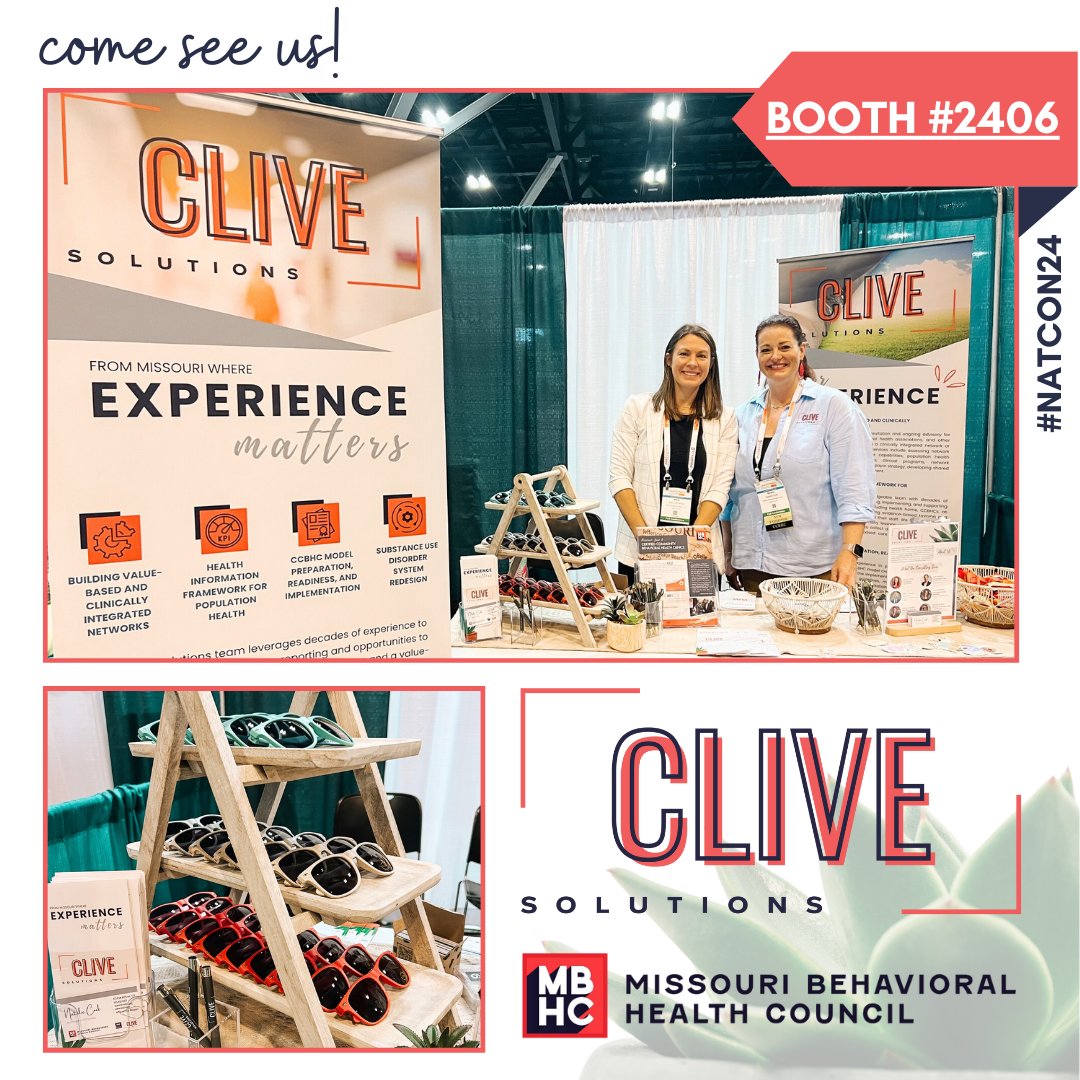 Make sure to visit the CLIVE Solutions booth 2406 during #NatCon24! @NationalCouncil