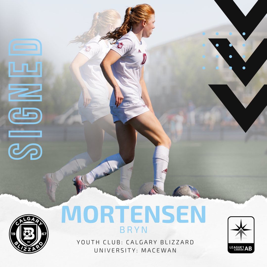 📣 Blizzard League1 Player Signing We are excited to announce that Bryn Mortensen is coming back to our League1 Women’s Team! #League1AB #League1