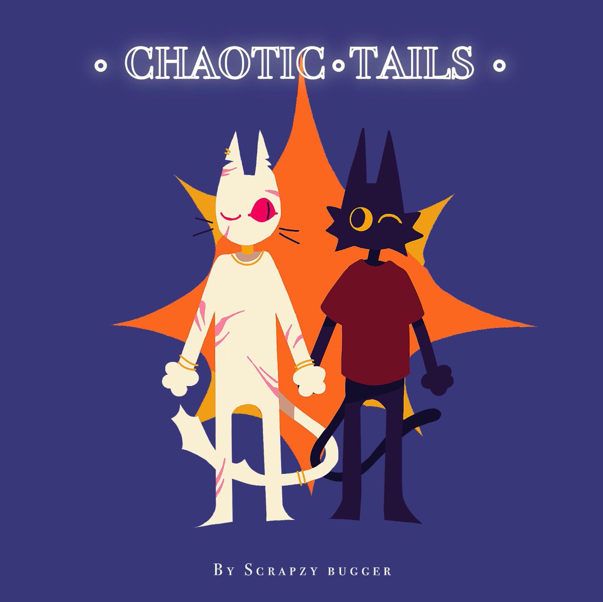 Doodlebug136435's tweet photo. ✦CHAOTIC TAILS✦

This is the comic cover for chaotic tails and the comics will be posted on Twitter, tiktok, and tumbler! 

The first comics pages will be posted next week! 

#art #artist #DigitalArtist #comic #chaotictails #scrapz https://t.co/507qKDeuRY