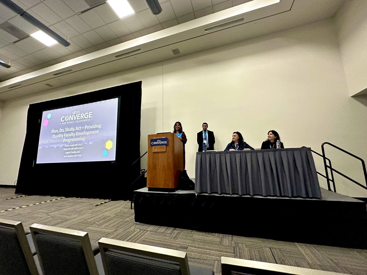 Great session on faculty development at #SHMConverge24 <a href="/jhapinky1/">Pinky Jha</a>