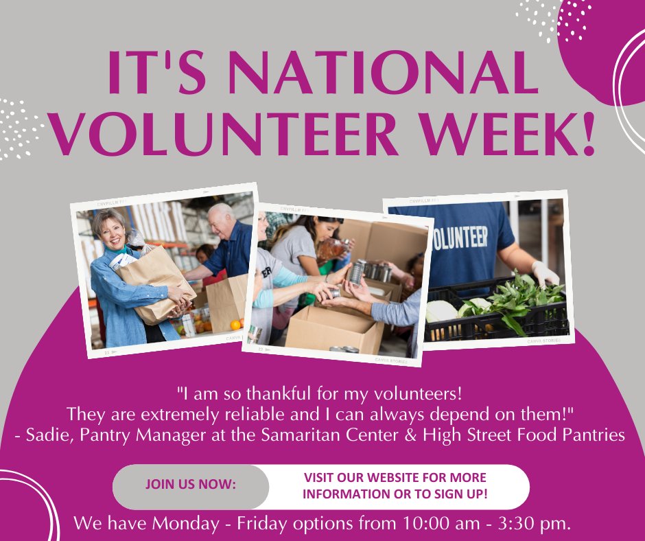 We are so thankful for our volunteers! You can learn more or sign up to volunteer here: cs-cc.org/volunteer-oppo… We have opportunities for flexible hours and regular volunteers!