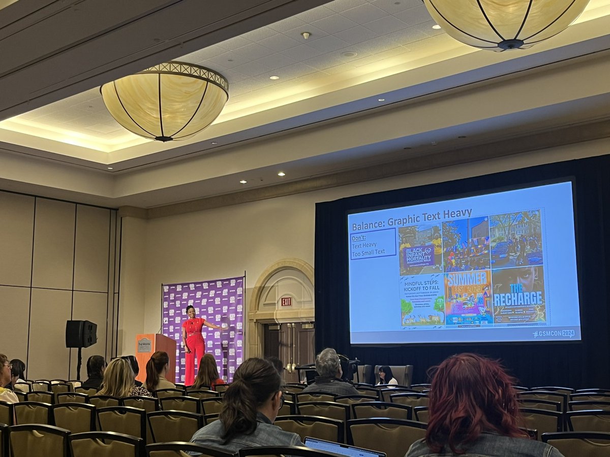 Lots of great tips are being shared by #SocialGov friends and colleagues @bhayle, <a href="/MarieTweedy1/">Marie Tweedy</a> &amp; April Leonard at #GSMCON2024’s Add on Workshop: Government Social Media 101. Thanks for moderating <a href="/mikaylamoskov/">Mikayla Moskov</a> &amp; <a href="/ndmueller2/">Nathan Mueller</a>!