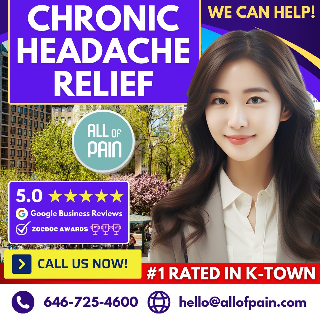 😵 Struggling to manage headaches?⁠

Read more here...

l8r.it/CDq0

#nyckoreatown #painmanagementnewyork #midtownwest #nycpainmedicine #nycpainmanagement #nycpaindoctors #nycktown #painphysiciansofnewyork #painmedicinenyc #koreatownnyc #マンハッタン #hudsonyards