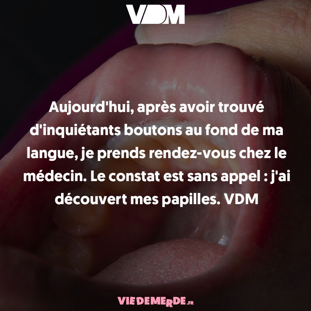 Partagez vos VDM les plus drôles ici : viedemerde.fr/?submit=1 et/ou téléchargez notre appli officielle - viedemerde.fr/app