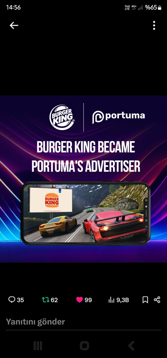 Tamamen yerli ve oyun içi reklamcılıkta dünyada tek olan bir proje @#portuma. Certik tarafından dünyanin en güvenilir ilk 10 projesi içerisin de yerini aldı. Yine Certik tarafından ilk gold certifika alan tek türk projesi @portumatoken