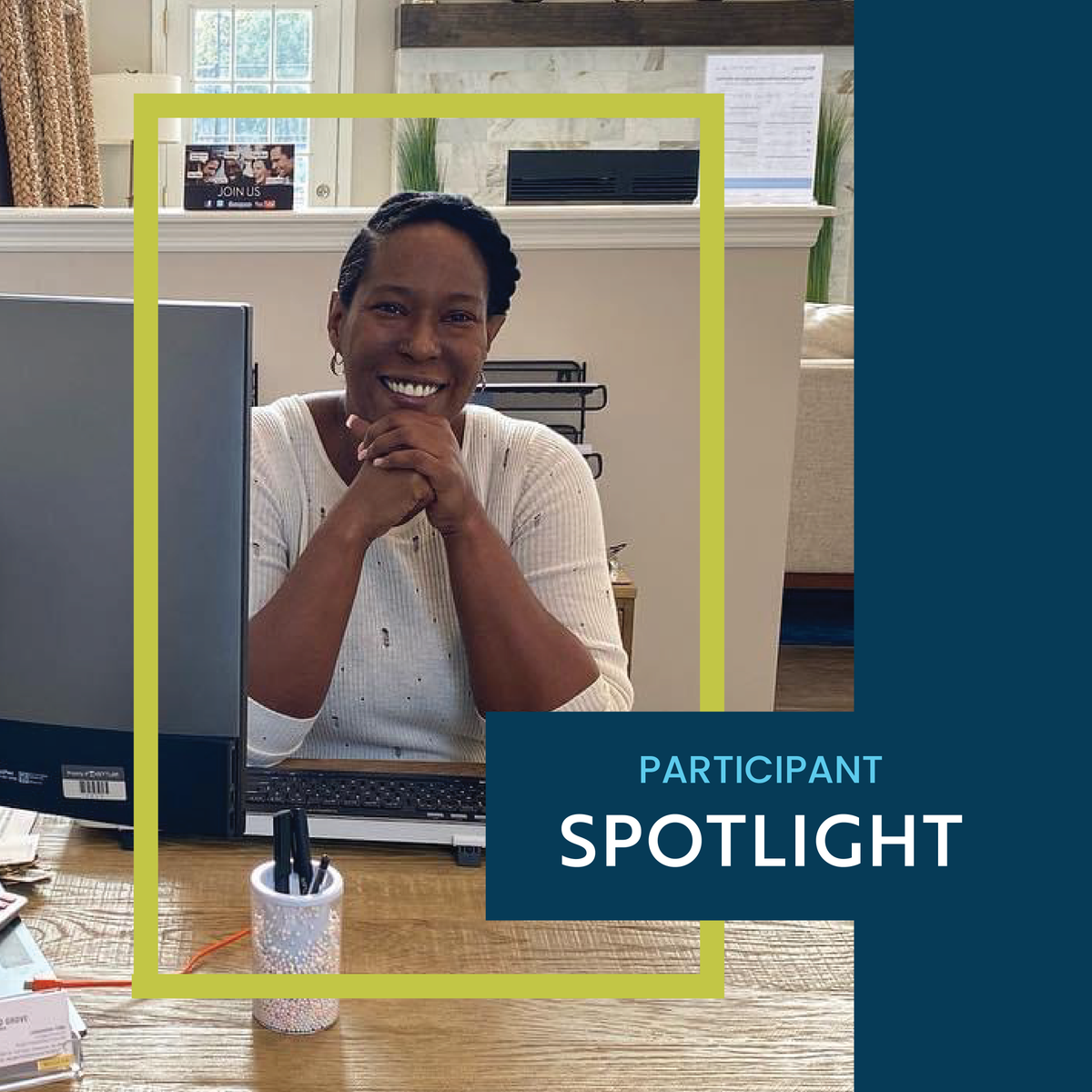 🎉Congrats to #EntrywaySC participant LaSaundra, who completed 12 months in our program as a Leasing Agent with @KETTLERliving! She was also nominated for Leasing Agent of the Year for the @chucktowncaa Diamond Awards. 🏆 Way to go! #Multifamily #SuccessStories #WorkAnniversary